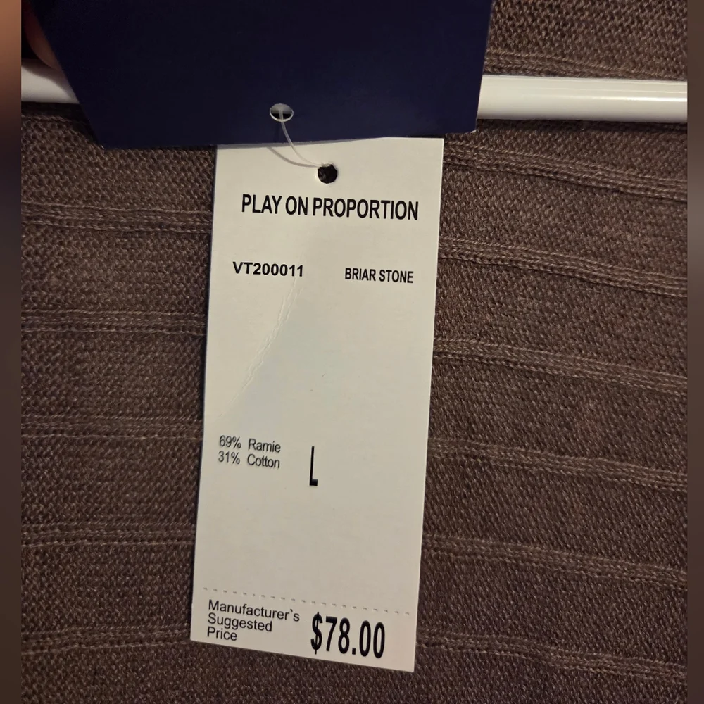 Vivienne Tam Brown Dress L 3/4 Sleeves Assymetrical Hem Line - Picture 4 of 5